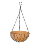 HANGING COIR BASKET WITH METAL FRAME (12 INCH)